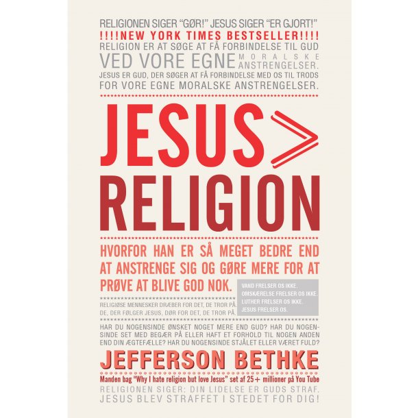 Jesus > Religion - af Jefferson Bethke