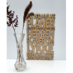 Bibelord i lyst tr - Jer. 29,11