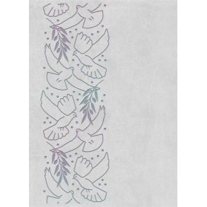 Bibelen p Hverdagsdansk (premium kunstlder, hvid)