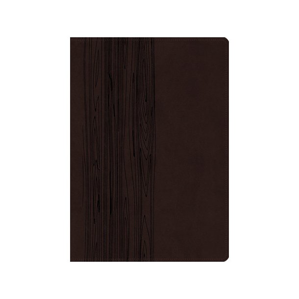 Bibelen p Hverdagsdansk (premium brunt kunstlder med guldkant)