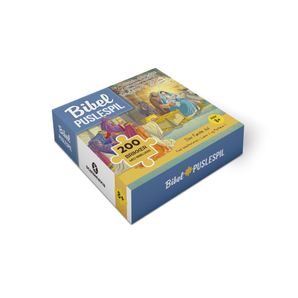 Bibel puslespil - Den frste jul - 200 brikker