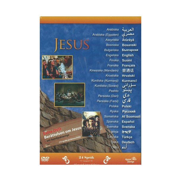 Jesus - manden der ndrede historien SE (DVD) - 24 sprk